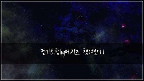 정기보험lig메리츠 챙겨받기