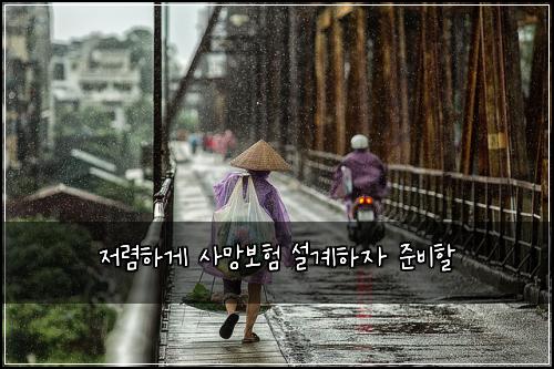 저렴하게 사망보험 설계하자  준비할