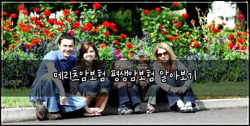 메리츠암보험 평생암보험 알아보기