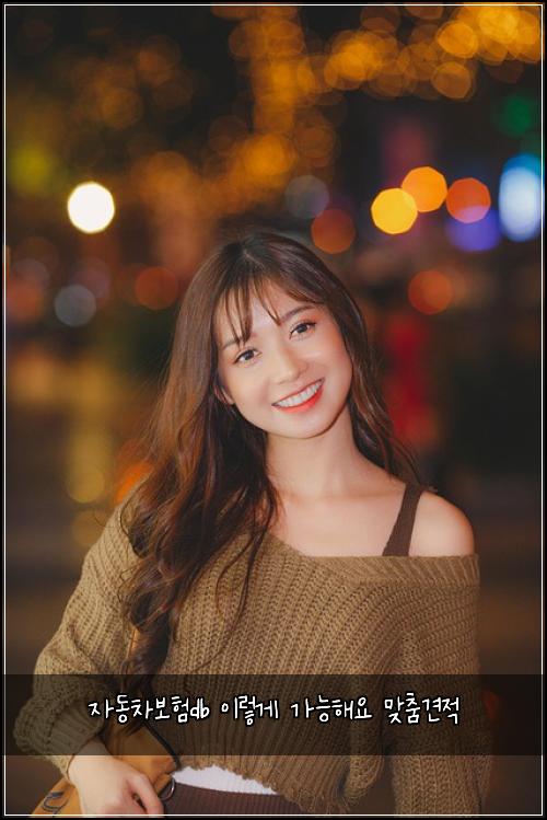 자동차보험db 이렇게 가능해요 맞춤견적