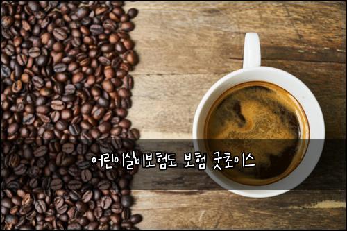 어린이실비보험도 보험 굿초이스