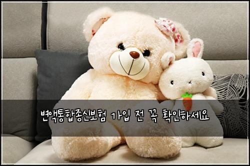 변액통합종신보험 가입 전 꼭 확인하세요