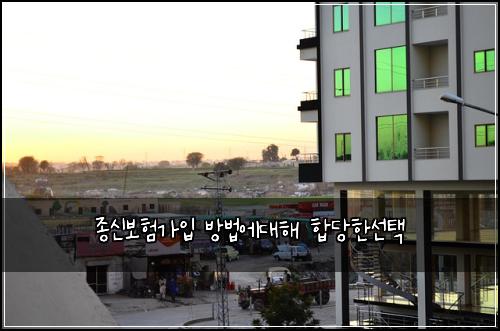 종신보험가입 방법에대해 합당한선택