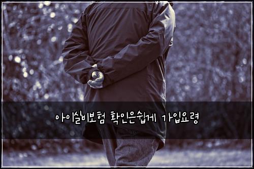 아이실비보험 확인은쉽게  가입요령