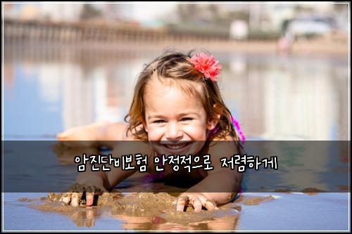암진단비보험 안정적으로  저렴하게