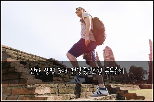신한 생명 3대 건강종신보험 튼튼준비 