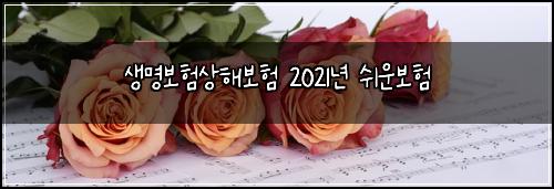 생명보험상해보험 2021년 쉬운보험