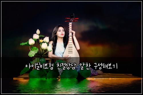 ์์ด์ค๋น๋ณดํ ์น์ ์๋ด ์์ฐฌ ๊ตฌ์ฑํด๋ณด๊ธฐ