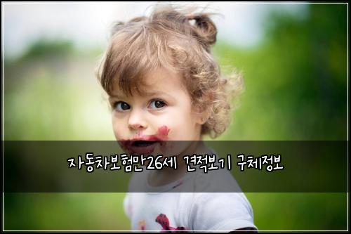 ์๋์ฐจ๋ณดํ๋ง26์ธ ๊ฒฌ์ ๋ณด๊ธฐ ๊ตฌ์ฒด์ ๋ณด