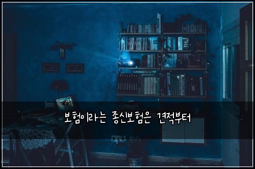 보험이라는 종신보험은 견적부터