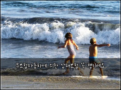 무보험자동차에 의한 상해보험 꼭 챙기세요