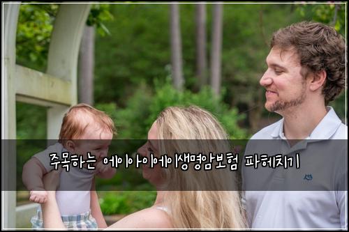 주목하는 에이아이에이생명암보험 파헤치기