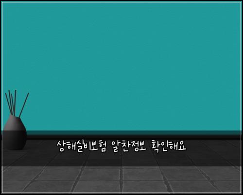 ์ํด์ค๋น๋ณดํ ์์ฐฌ์ ๋ณด ํ์ธํด์