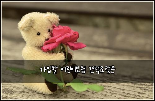 ๊ฐ์
ํ ์ด๋ฆฐ์ด๋ณดํ ๊ฒฌ์ ์๋ น์