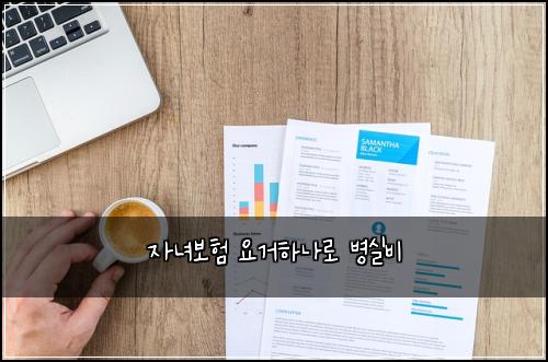 자녀보험 요거하나로  병실비