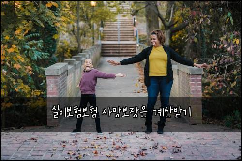 실비보험보험 사망보장은 계산받기