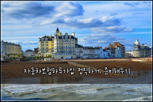 자동차보험하루가입 정직하게 준비해두기