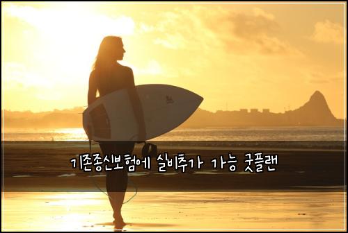 기존종신보험에 실비추가 가능 굿플랜