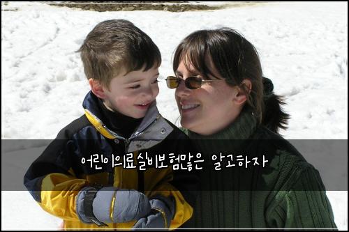 어린이의료실비보험많은 알고하자