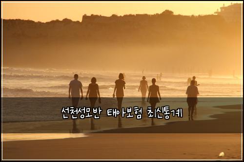 선천성모반 태아보험 최신통계 