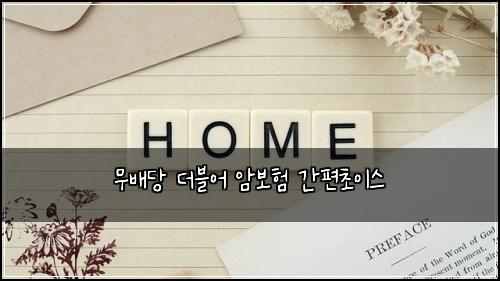 ๋ฌด๋ฐฐ๋น ๋๋ธ์ด ์๋ณดํ ๊ฐํธ์ด์ด์ค