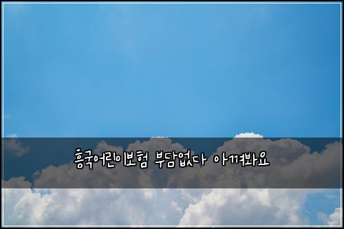 ํฅ๊ตญ์ด๋ฆฐ์ด๋ณดํ ๋ถ๋ด์๋ค ์๊ปด๋ด์