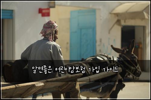 알면좋은 어린이암보험 가입 가이드