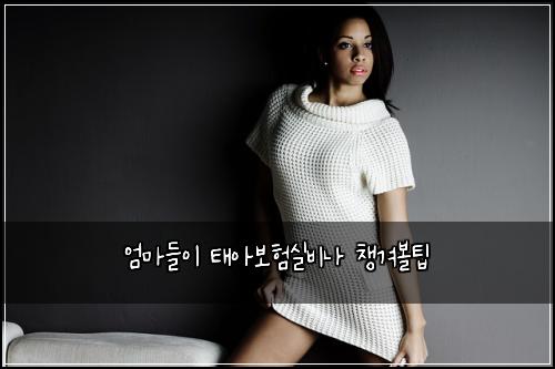 엄마들이 태아보험실비나 챙겨볼팁
