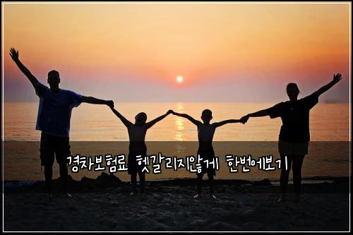 경차보험료 헷갈리지않게 한번에보기