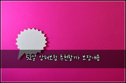 52μ΄ μν΄λ³΄ν μΆμ²ν κΉ λ³΄μ₯λ΄μ©