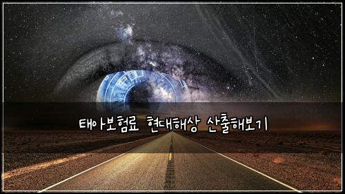 태아보험료 현대해상 산출해보기