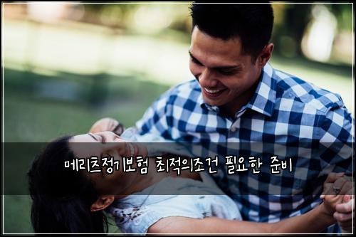 메리츠정기보험 최적의조건  필요한 준비