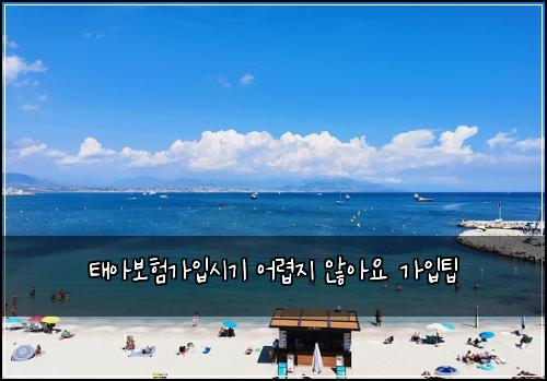 태아보험가입시기 어렵지 않아요 가입팁