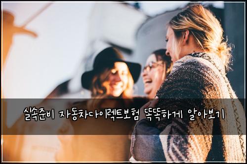 실속준비 자동차다이렉트보험 똑똑하게 알아보기