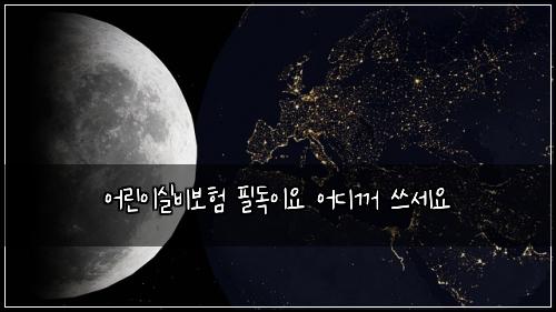 어린이실비보험 필독이요  어디꺼 쓰세요