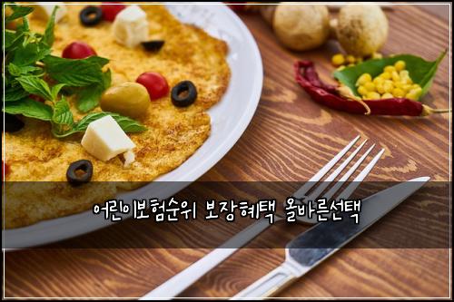 μ΄λ¦°μ΄λ³΄νμμ 보μ₯νν μ¬λ°λ₯Έμ ν