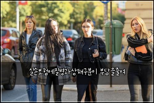 실손보험에질병과상해구분이 부담을줄여