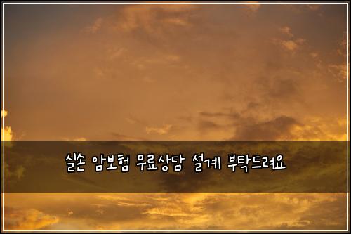 ์ค์ ์๋ณดํ ๋ฌด๋ฃ์๋ด ์ค๊ณ ๋ถํ๋๋ ค์