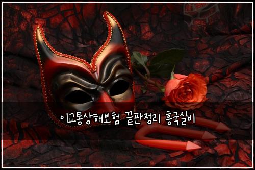 이교통상해보험 끝판정리  흥국실비